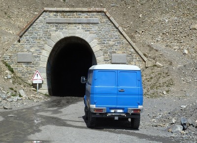 Le trés célèbre Tunnel du Parpaillon 2640 m long de 468 m