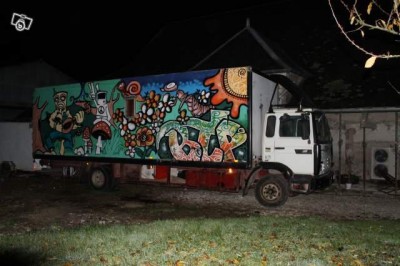 Le camion de Pierre avant peinture