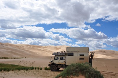 CamCam au désert deGobi