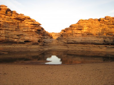 Guelta El Guediya en Mauritanie
