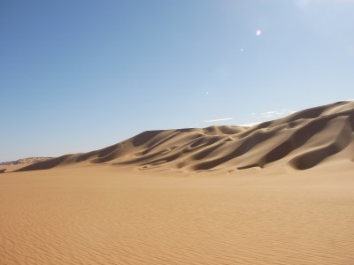 Cordon de dunes désert Ubari